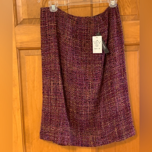 NEW- Vintage 2 Piece Set Jacket and Skirt Size 10 - Picture 9 of 14